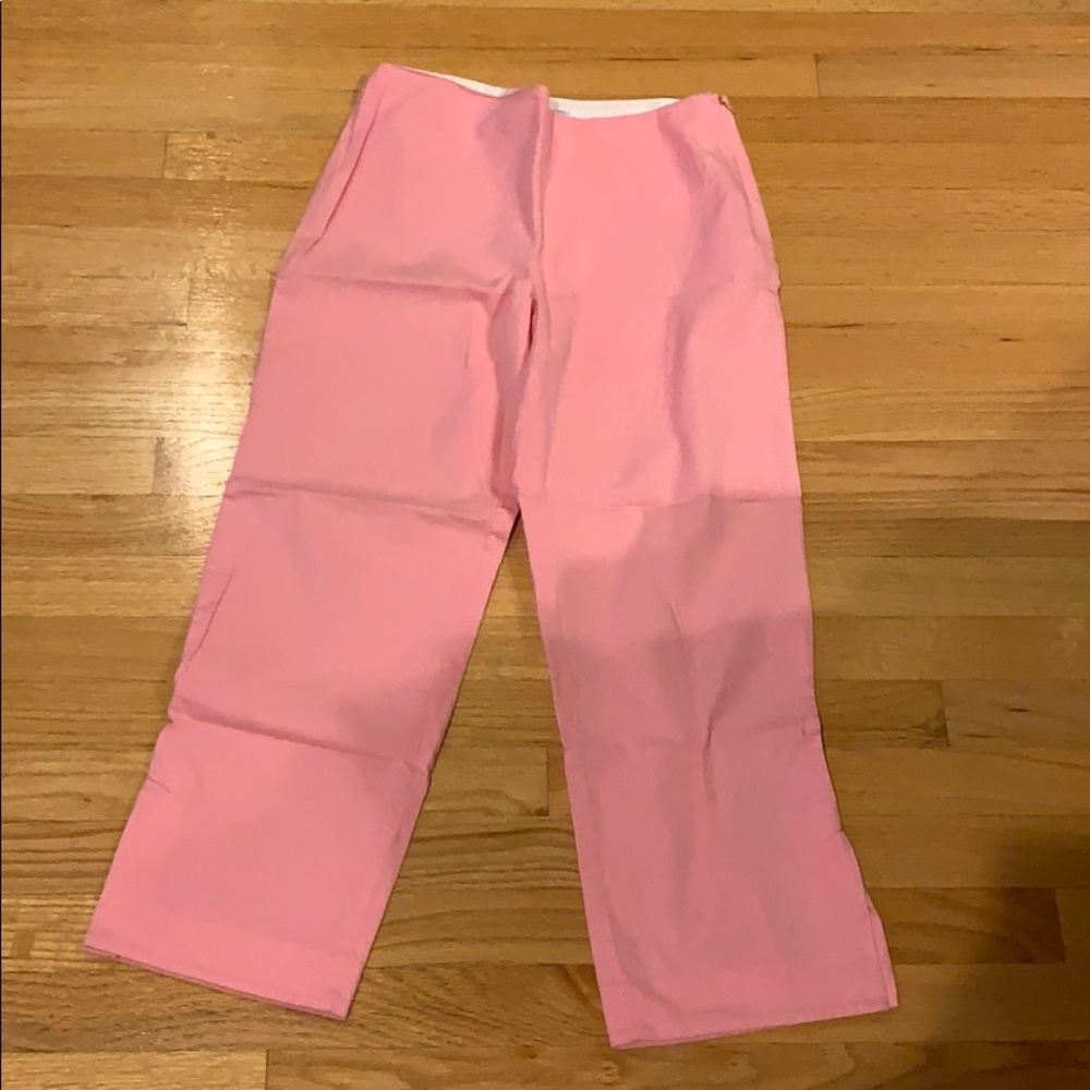 Pink capris